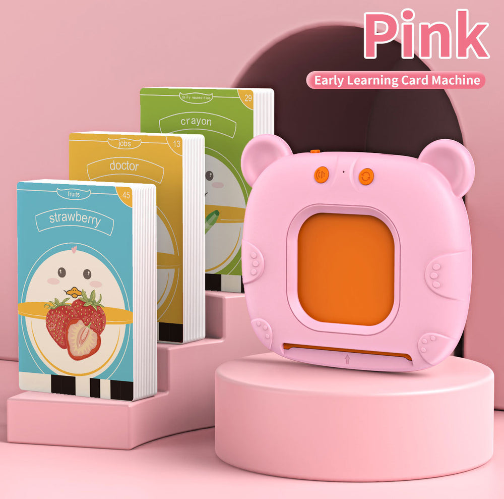 Children's Enlightenment Early Education Smart Card Learning Machine Educational English Card Machine Baby Insert Card