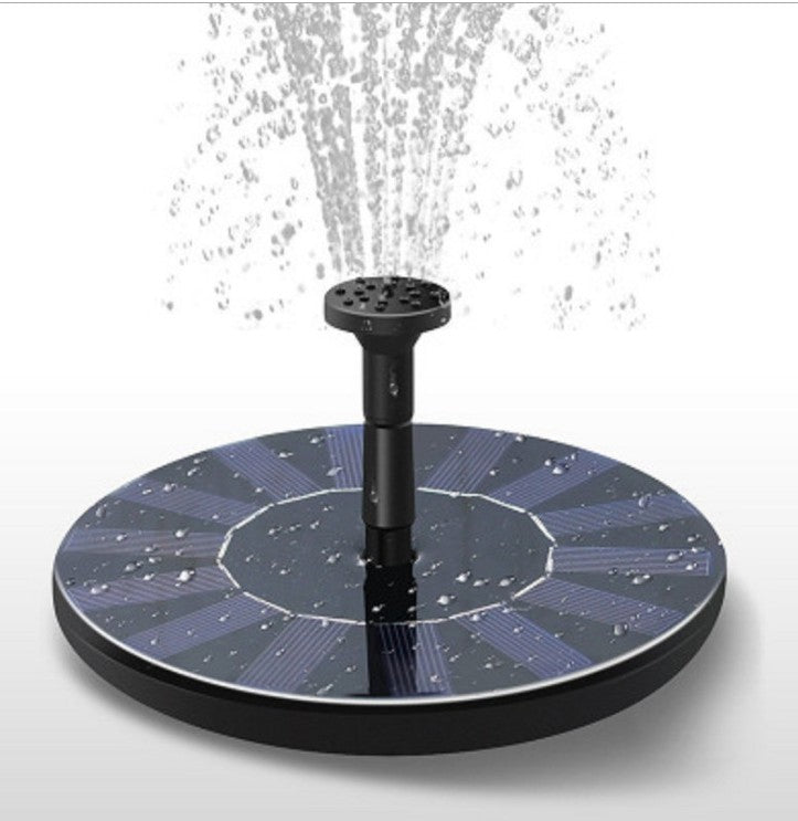 Solar Fountain Pool Birdbath Fountain Floating Fountain Garden Fountain Factory Supply Spot Fountain