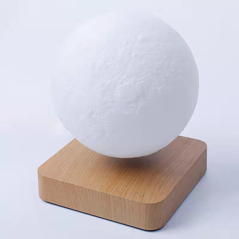 Magnetic Levitation Moon Lamp 3D Printing Integrated Moon Lamp Levitation Star Lamp Magnetic Levitation Night Light