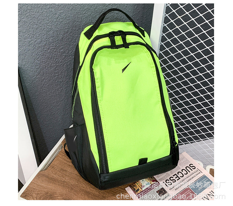 New Student Backpack Korean Style Trendy Couple Schoolbag Casual Large Capacity Men's Computer Backpack