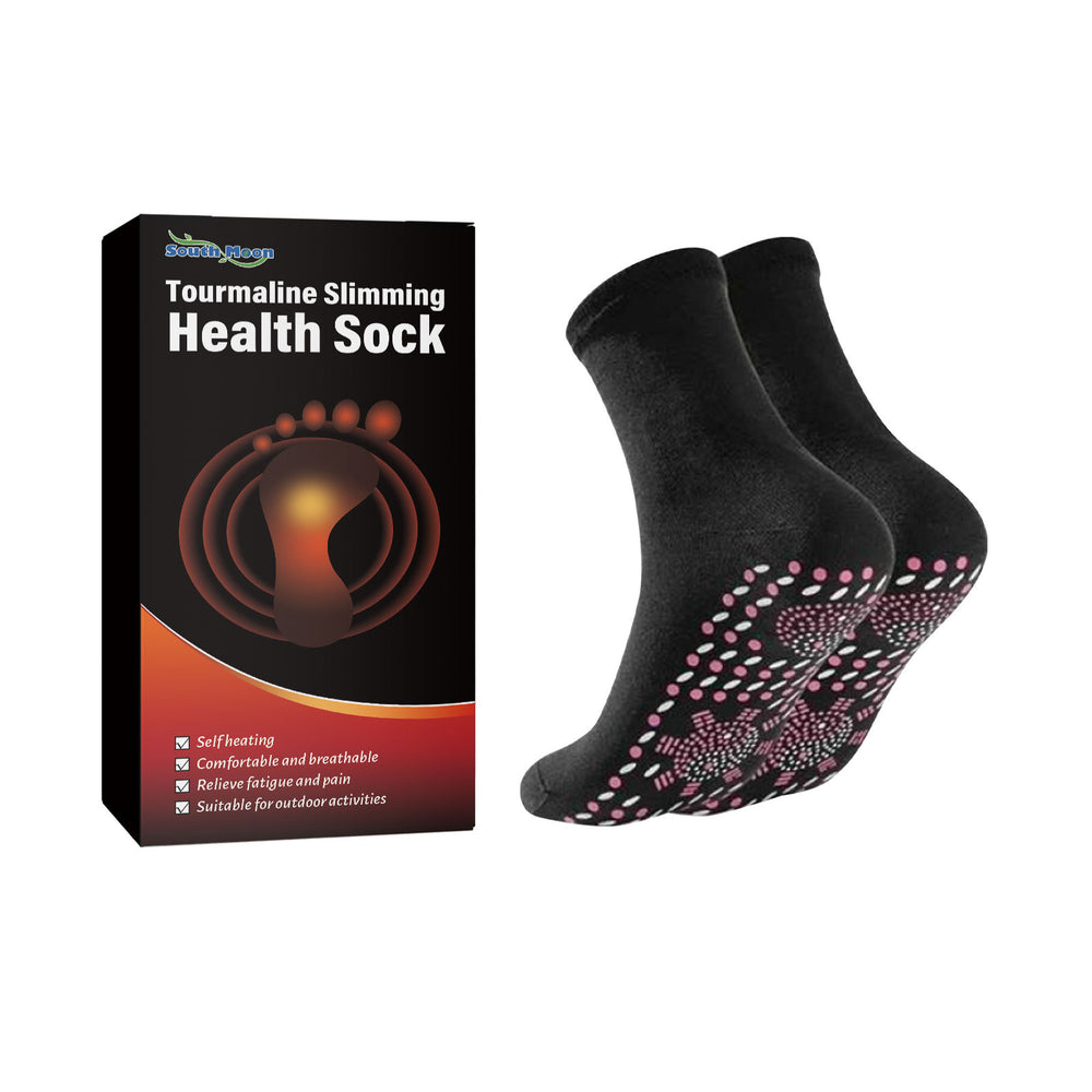 South Moon Self-heating Massage Socks Outdoor Skiing Self-heating Massage Socks Skin-friendly Breathable Warm Feet Cold-proof Socks