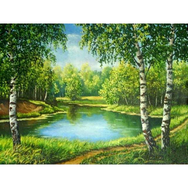 5d Diamond Painting Full Of Diamond Landscape Diamond Embroidery Decorative Painting