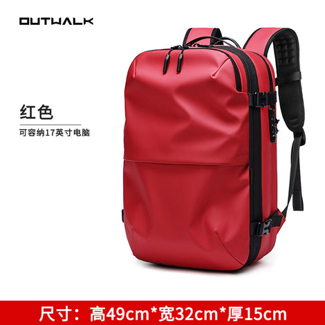 Customized New Men&#039;s Shoulder Bag Large Capacity Vacuum Compression Multifunctional Computer Backpack Men&#039;s Bag