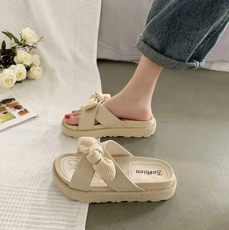 Women's Summer Wear Two-Wearing Out-of-the-Box Thick-soled Beach Shoes