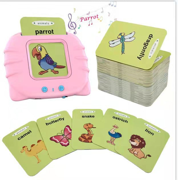 Children's Enlightenment Early Education Smart Card Learning Machine Educational English Card Machine Baby Insert Card