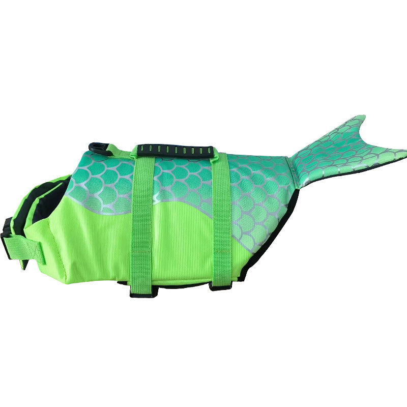 Pet Life Jacket Dog Swimsuit Outdoor Summer Cross-border Big Dog Supplies European And American Dog Life Jacket In Stock