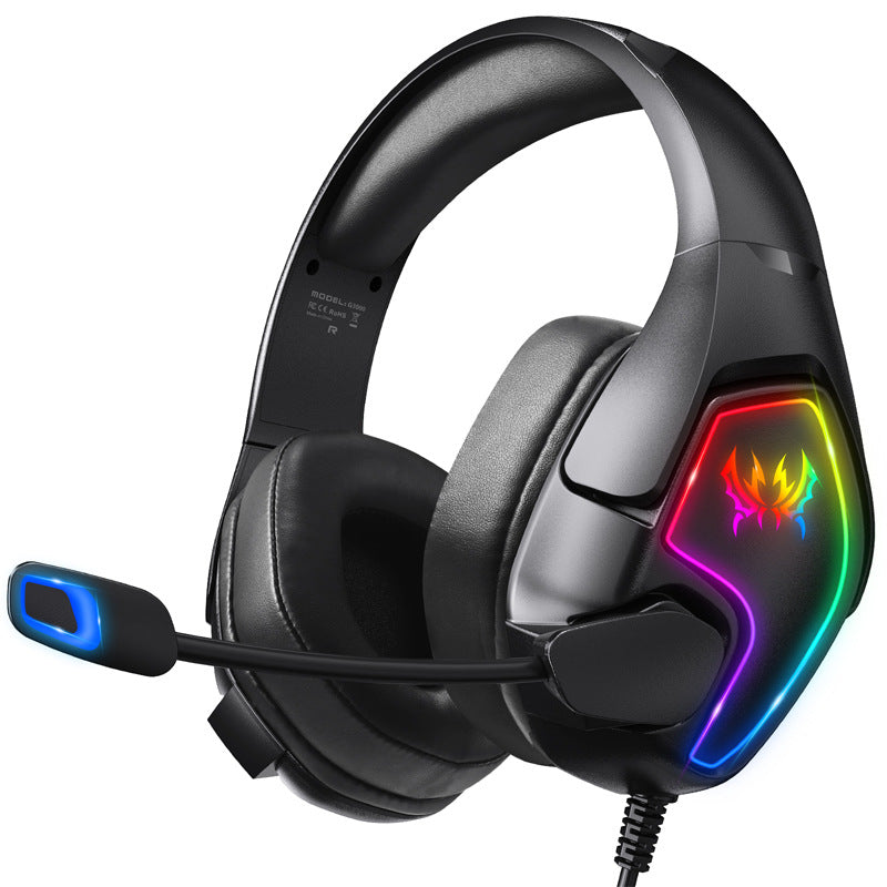 Delivery Inzhuo G2000 Second Generation Headset Computer Game Headset Wired Headset E-sports Headset Wholesale