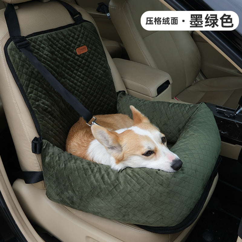 Car Pet Mat Co-pilot Cushion Small Dog Car Mat Dog Car Mat Dog Kennel Pet Kennel Cat Kennel Car Kennel