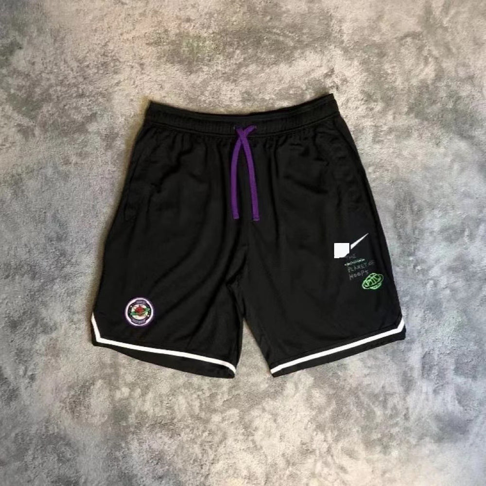 American Basketball Shorts James Pants DNA Embroidered Elite Quick-drying Sports Training Breathable Loose