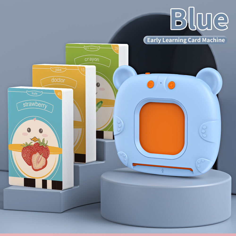 Children's Enlightenment Early Education Smart Card Learning Machine Educational English Card Machine Baby Insert Card