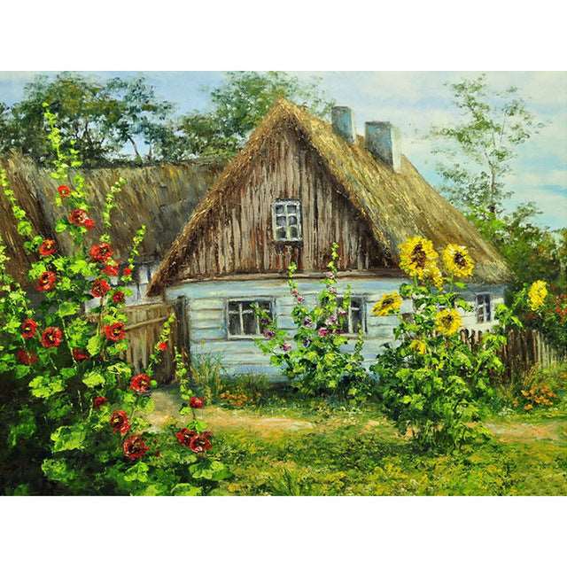 5d Diamond Painting Full Of Diamond Landscape Diamond Embroidery Decorative Painting