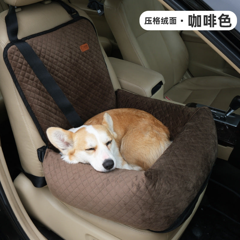 Car Pet Mat Co-pilot Cushion Small Dog Car Mat Dog Car Mat Dog Kennel Pet Kennel Cat Kennel Car Kennel