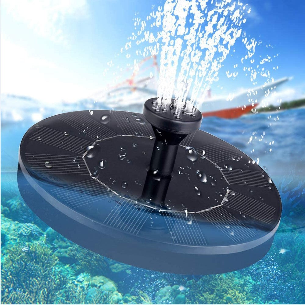 Solar Fountain Pool Birdbath Fountain Floating Fountain Garden Fountain Factory Supply Spot Fountain