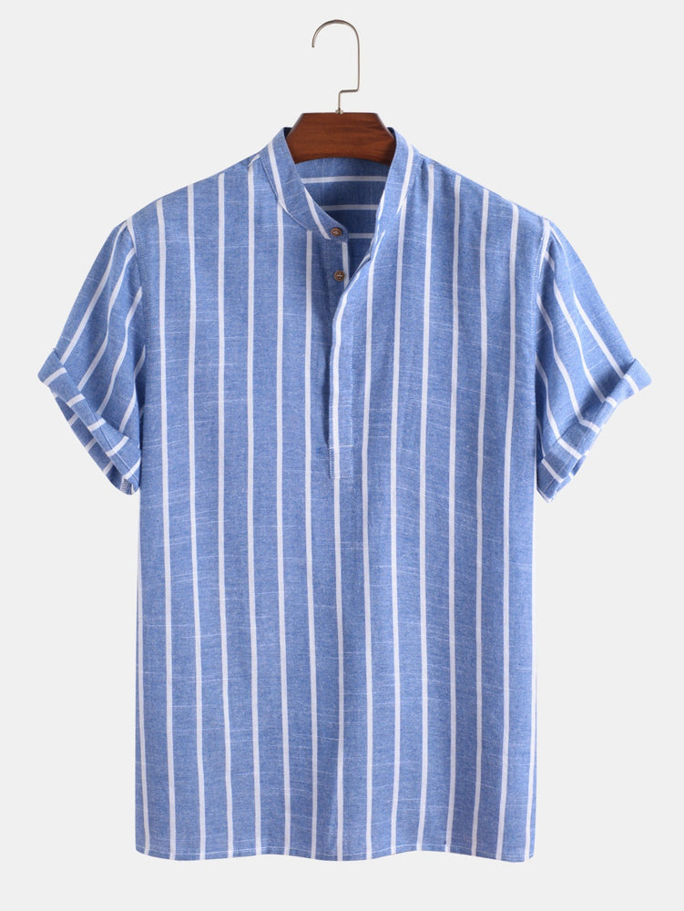 Summer Men's Short-sleeved Shirt