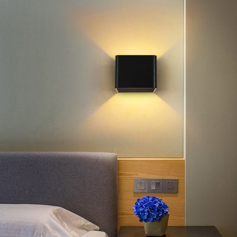 Magnetic Cordless Bedroom Wall Reading Light Wall Mounted LED Light USB Rechargeable Wall Lamp