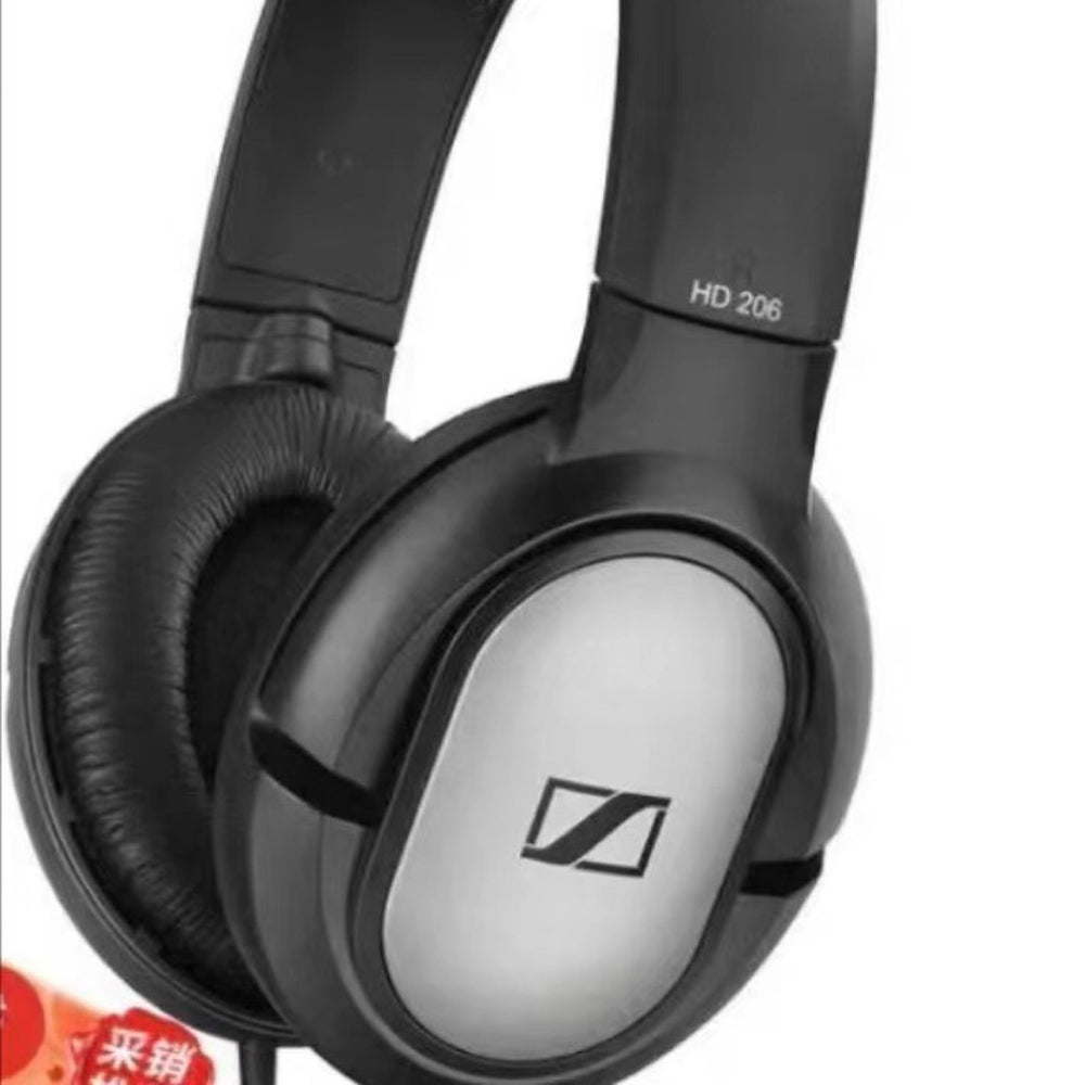 Suitable For Sennheiser HD206-h201-202 Head-mounted Monitoring Music Stereo Headset Mobile Phone DJ Computer Headset