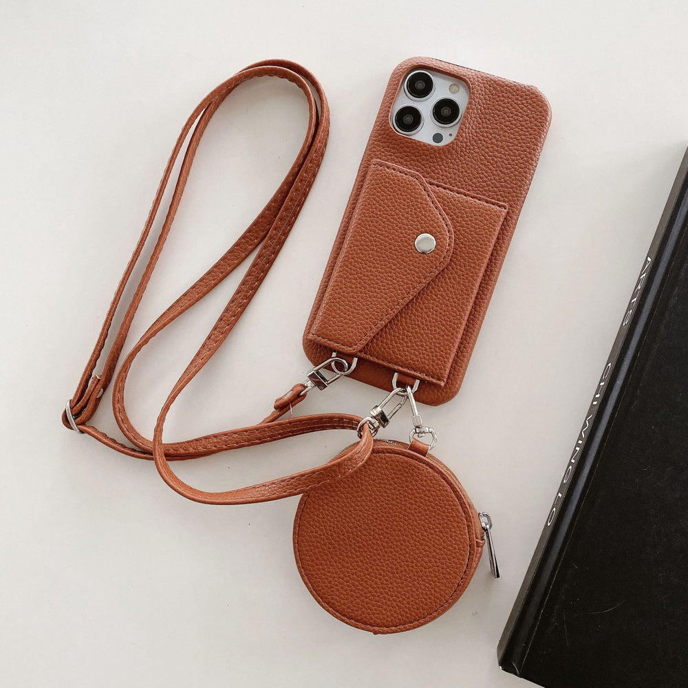 Card Holder Coin Purse Crossbody Phone Case