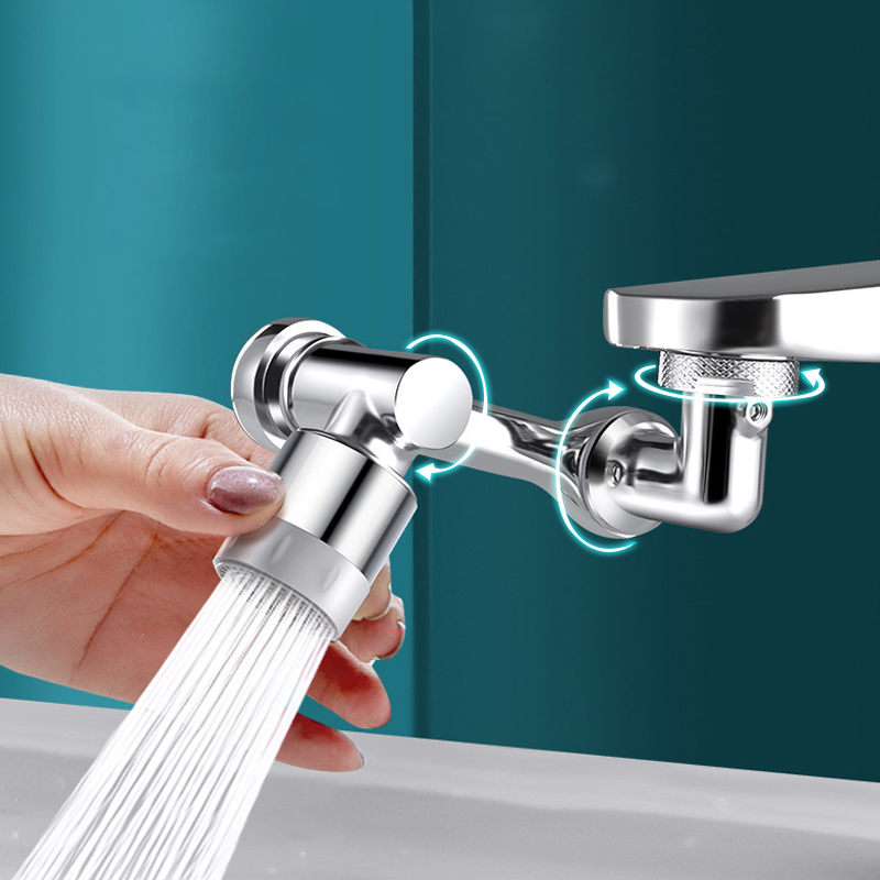 Rotatable Multi-function Faucet Adapter for Bathroom