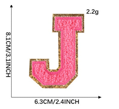 Computerized Embroidery Towel Embroidery English Garment Accessories Fabric Stickers