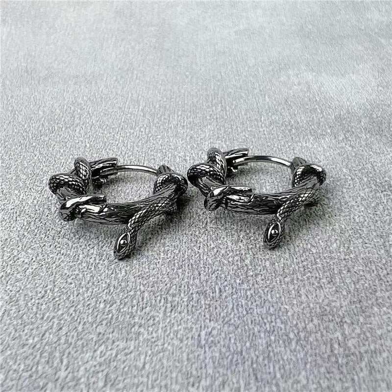 Snake Surround Timbo Design Sense Ear Clip