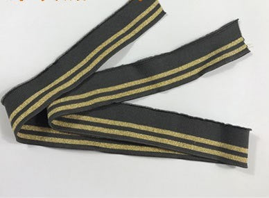 Threaded Fabric Collar Garment Accessories Ribbed