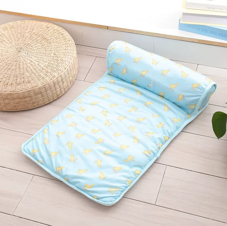 Cats And Dogs Summer Summer Summer Heat Prevention And Cooling Mat Ice Silk Mat Cross-border Pet Cool Mat Ice Nest Ice Mat